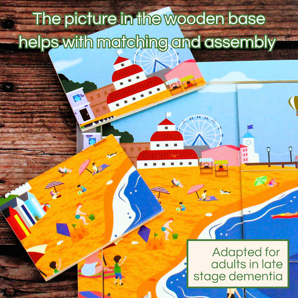 Simple Puzzle for Connection Designed for Late-Stage Dementia Engagement